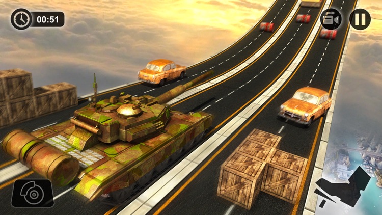 Dangerous Army Tank Driving Simulator Tracks screenshot-4