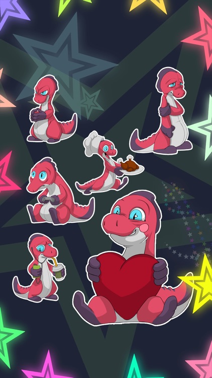 Jack Lizard Stickers for iMessage Starter Pack screenshot-3