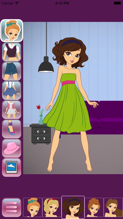 girly dress up