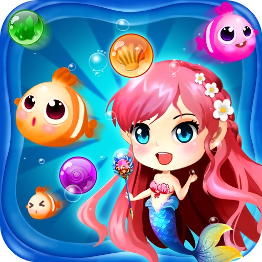Mermaid Bubble Shooter icon