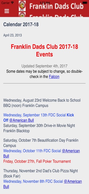 Franklin Dads Club(圖3)-速報App