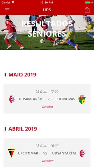 União Desportiva de Santarém(圖6)-速報App