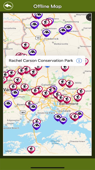 Maryland Campgrounds & Trails screenshot 4