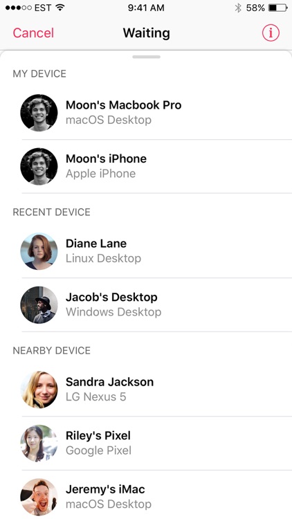 Send Anywhere - transfer large files, mp3, photos