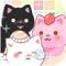 (＾・ω・＾) ﾉ Befriend and collect cute, nice cats as you explore an island of wholesome kitties