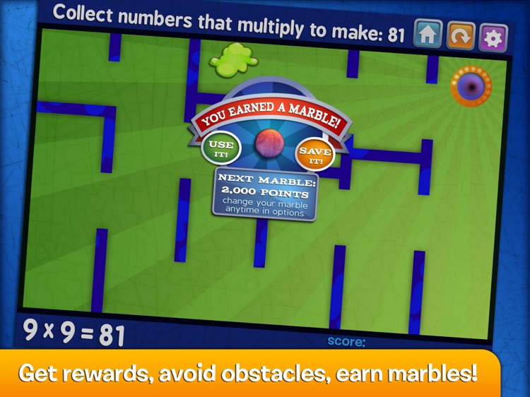 Marble Math Multiplication screenshot-4