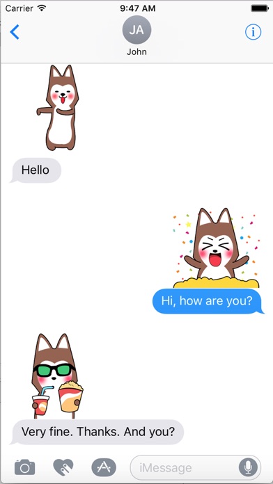 Balto - Baby Dog Emoji GIF screenshot 4
