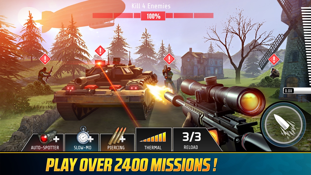Kill Shot Bravo: Sniper FPS - Free Hack screenshot 1 - iOS game interface
