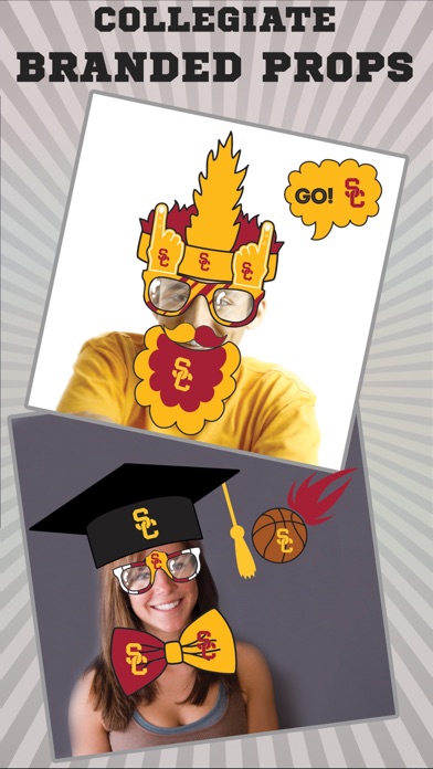 USC Trojans PLUS Selfie Stickers screenshot 2