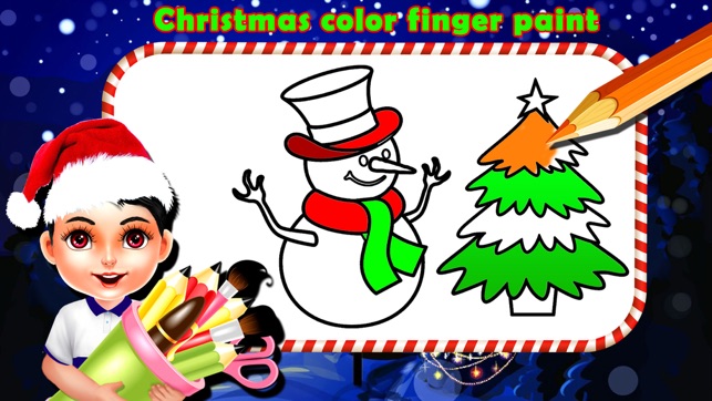 Christmas Color Finger Paint(圖3)-速報App