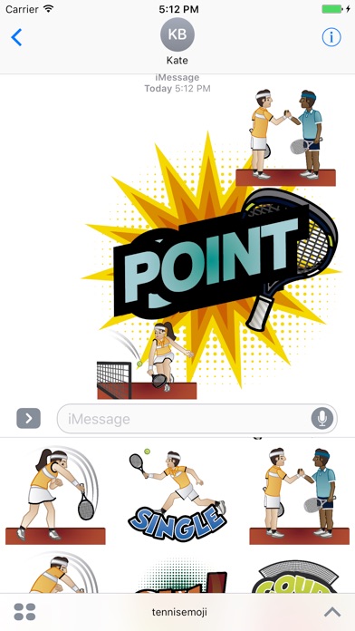 tennis emoji