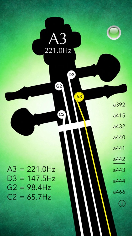 Cello Tuner Pro Strings Tuner screenshot-3