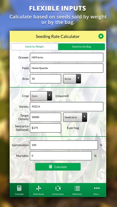 Agro Seeding Rate Calculator screenshot 3