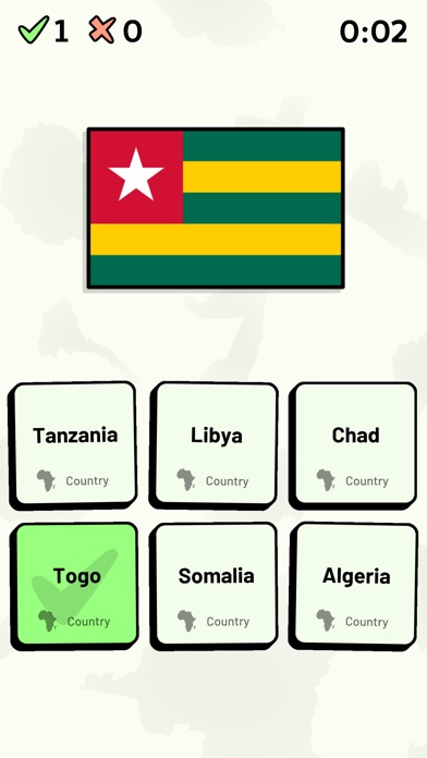 Countries of Africa Quiz screenshot 2