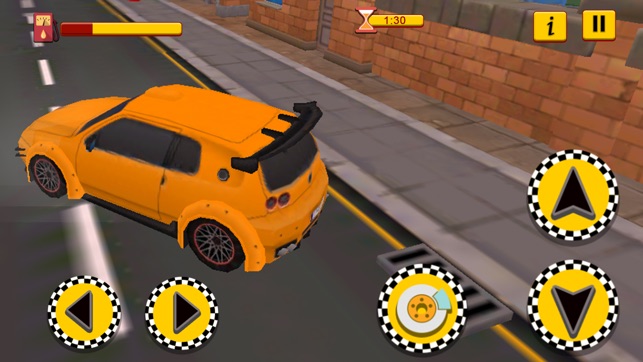 Blocky Taxi Drive Simulator 3D(圖2)-速報App