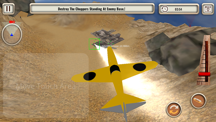 Vintage Plane Flight Simulator