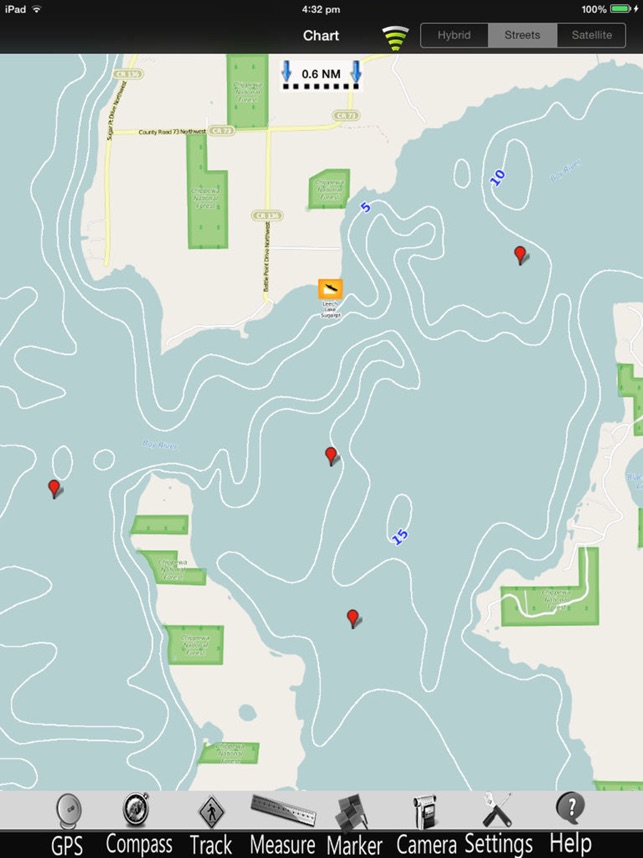 Leech Lake Nautical Charts Pro(圖3)-速報App