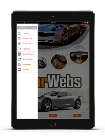 CarWebs screenshot 2
