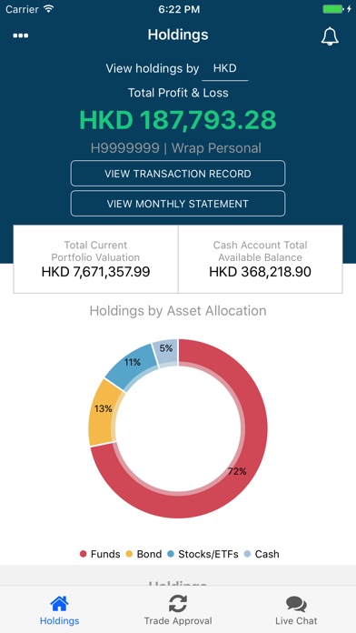 iFAST HK - Client Mobile screenshot 4