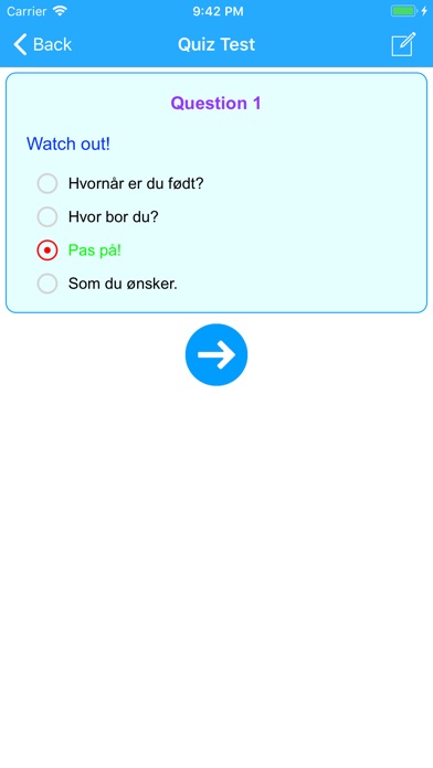 Learn Danish Language Offline screenshot 3