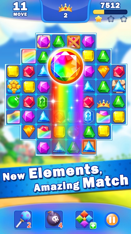Jewel Crush®- Match 3 Games screenshot-4