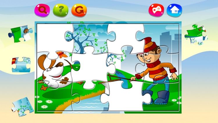 Jigsaw Puzzle Cartoon Picture