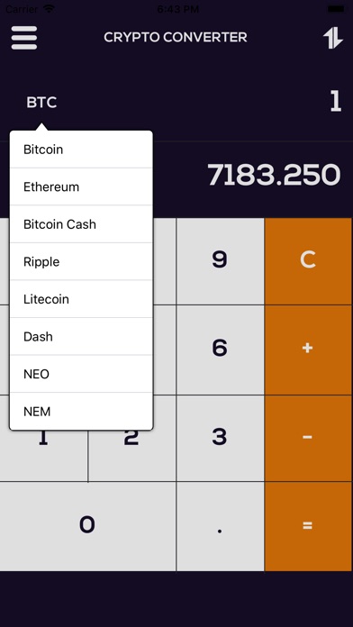 Crypto Coin Calc & converter screenshot 2