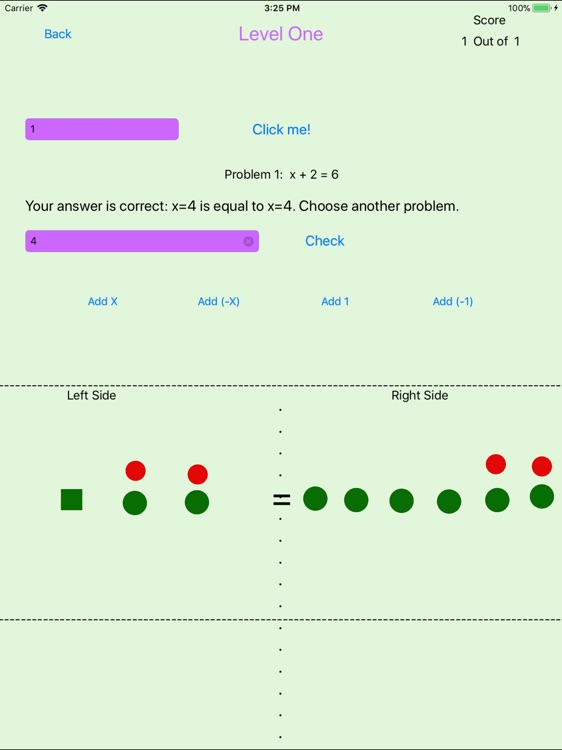 Algebra Equation Balancer