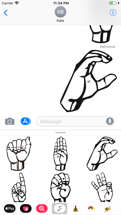 ASL Sticker Pack screenshot 4