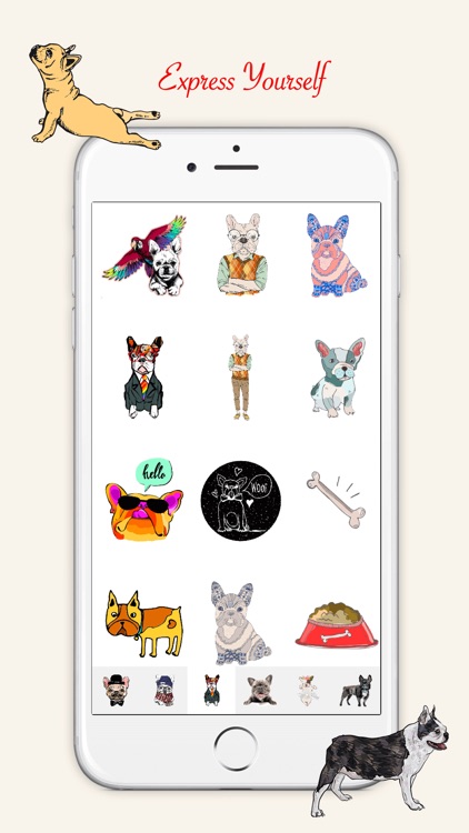 French Bulldog Emoji Stickers screenshot-4