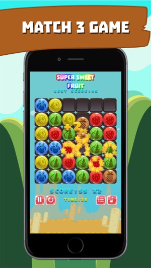 Super Sweet Fruit Match 3(圖3)-速報App