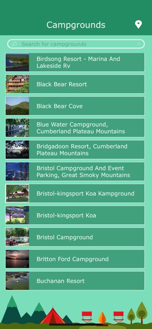 Tennessee Camping & RV Parks(圖2)-速報App