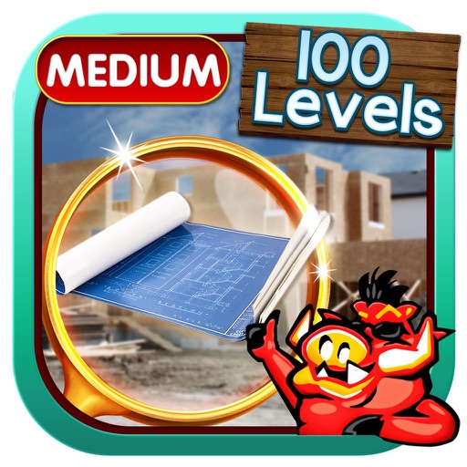 Blue Prints Hidden Object Game icon