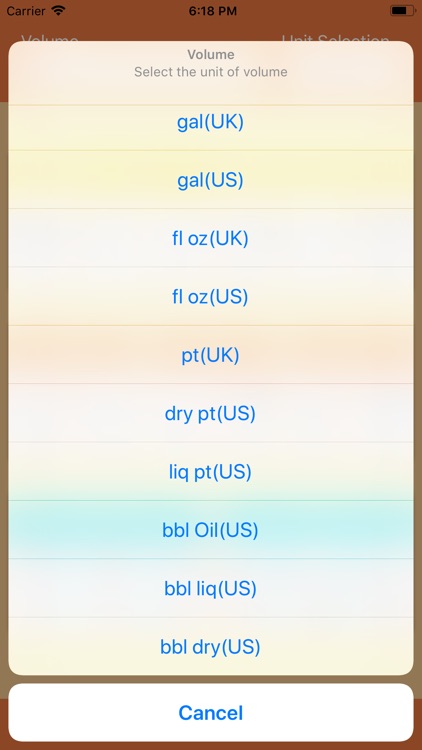 Volume Units Converter screenshot-3