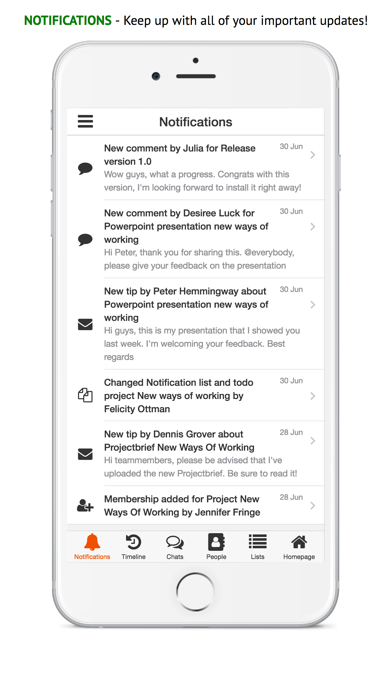 Social Business App screenshot 2