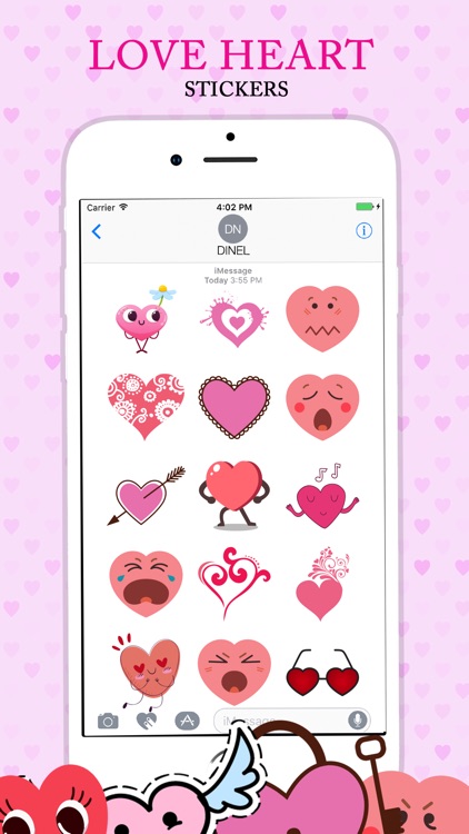 Lovely Heart Stickers