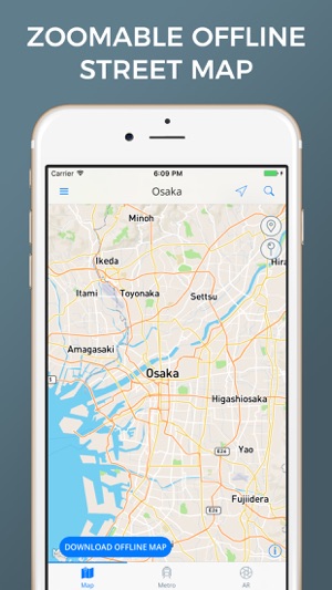 Osaka city maps(圖1)-速報App