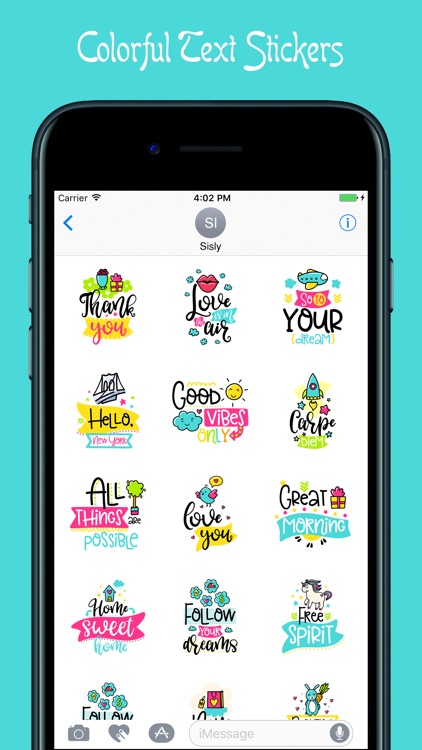 Colorful Quotes Stickers screenshot-3