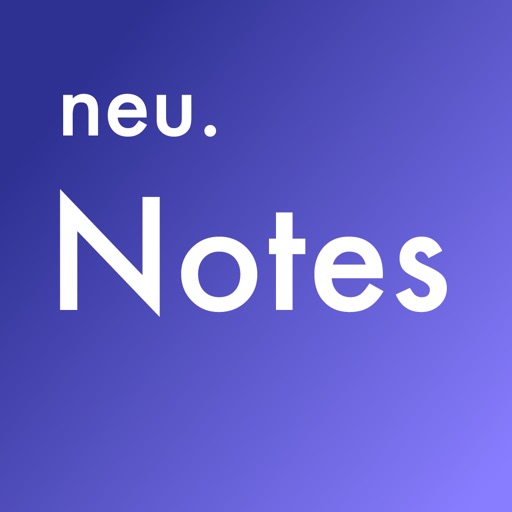 neu.Notes iOS App