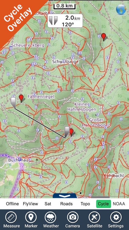 Nationalpark Bayerischer Wald - GPS Map Navigator screenshot-4