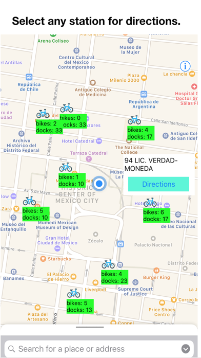 Bicicletas CDMX screenshot 2