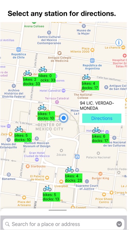 Bike Stations Mexico City