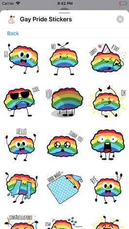 Game screenshot Gay Pride Stickers Collection hack