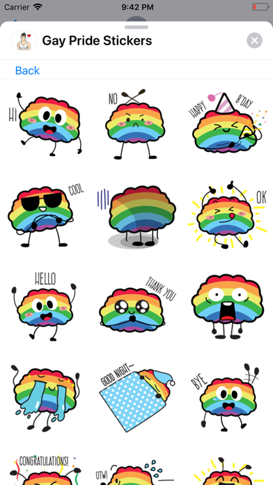 Gay Pride Stickers Collection screenshot 3