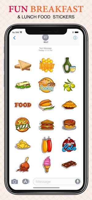 Foodie Food Stickers(圖2)-速報App