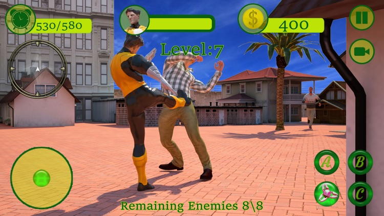 Fidget Spinner Superhero Street Battle