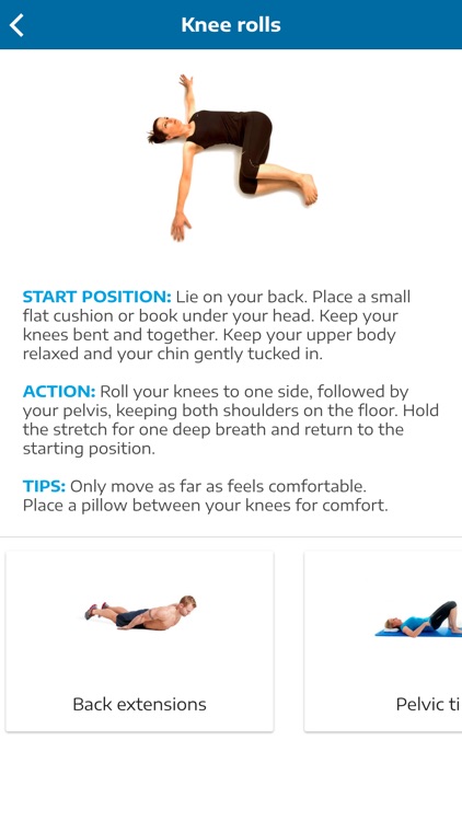Lower Back Pain Exercises