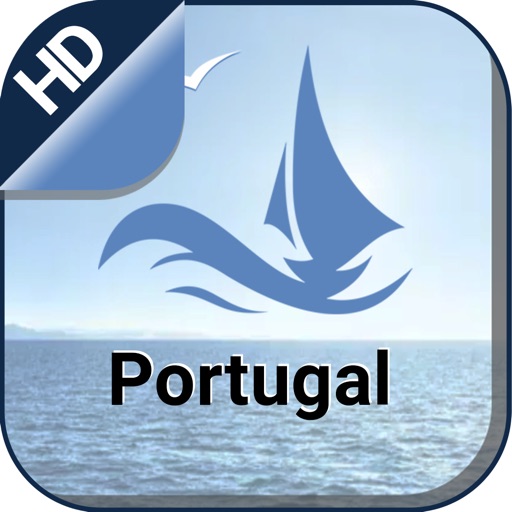 Marine Portugal Nautical chart icon