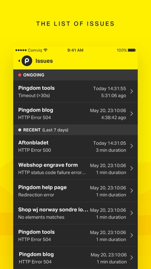 Pingdom(圖1)-速報App