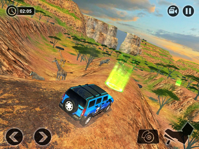 사파리 Hummer 2018 시뮬레이션 운전